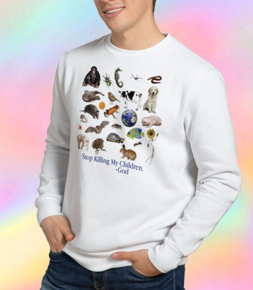 Online Ceramics Stop Killing My Children Sweatshirt