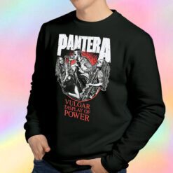 Pantera Vulgar Display Of Power Vintage Sweatshirt