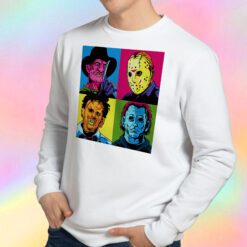 Pop Art Harajuku Tee Horror Halloween Sweatshirt