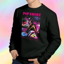 Pop Smoke x Vlone King Of NewYork Vintage Sweatshirt