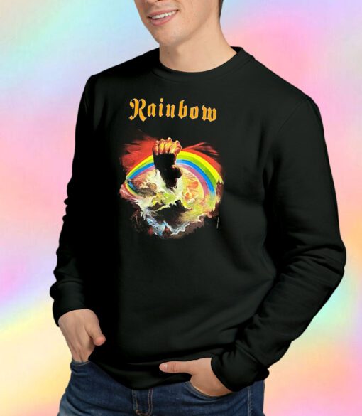 Rainbow Vintage Rock Band Tour Sweatshirt