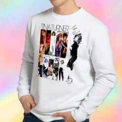 Remember Tina Turner On Stage Signature Sweatshirt