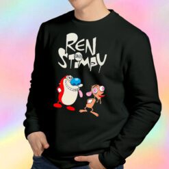 Ren And Stimpy Art Love Logo Sweatshirt