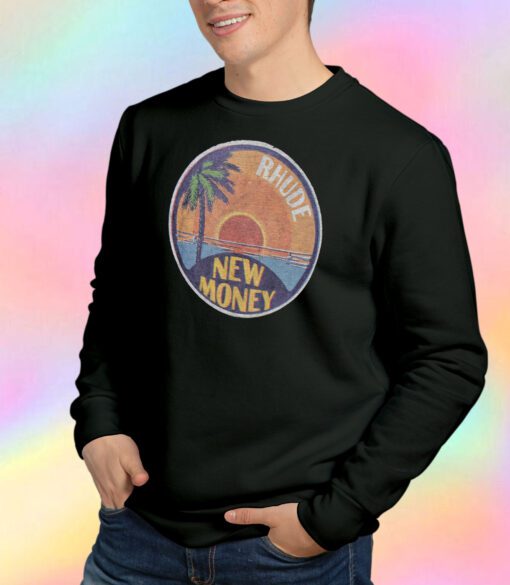 Rhude New Money Sunset Sweatshirt