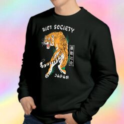 Riot Society Tiger Japan Sweatshirt