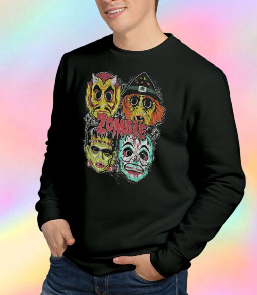 Rob Zombie Mask Work Sweatshirt