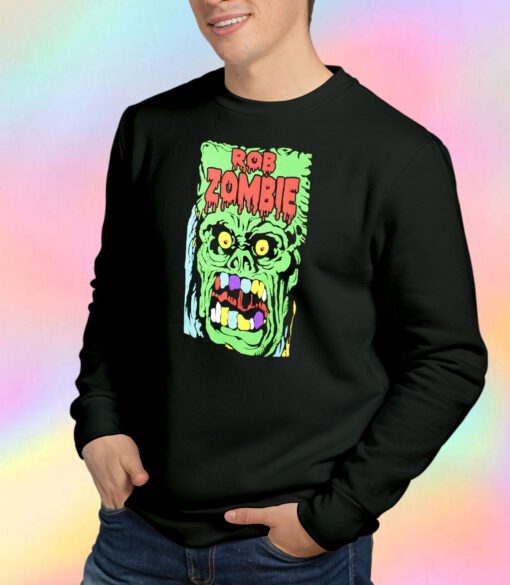 Rob Zombie Ugly Face Sweatshirt