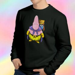 Saiyan SpongeBob Majin Buu Funny Sweatshirt