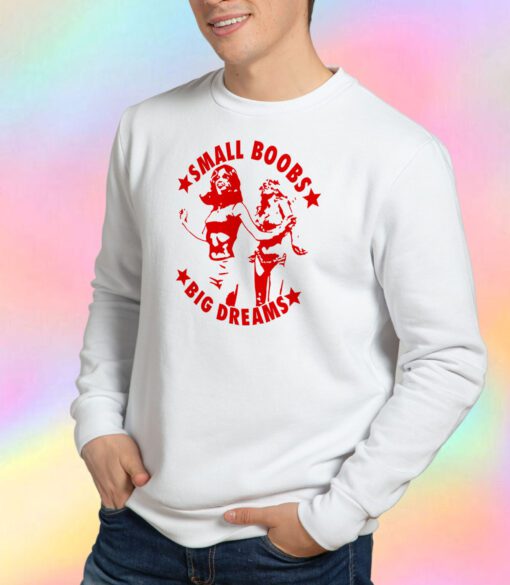 Small Boobs Big Dreams Sweatshirt