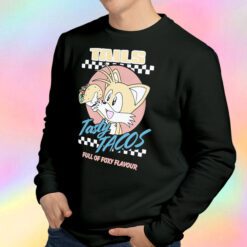 Sonic The Hedgehog Tails Tasty Tacos Sweatshirt