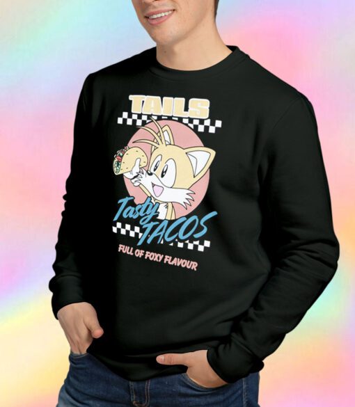 Sonic The Hedgehog Tails Tasty Tacos Sweatshirt