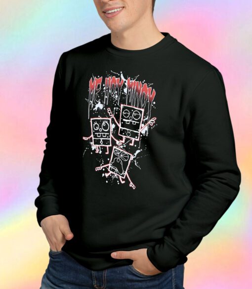 SpongeBob SquarePants Me Hoy Minoy Splatter Sweatshirt