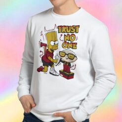 Stewie Trust No One The Simpsons Sweatshirt