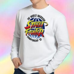 Street Fighter 2 The world warrior championship year 1992 Sweatshirt