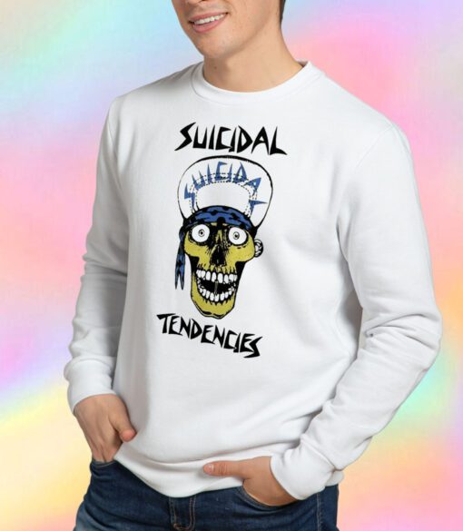 Suicidal Tendencies Cd Igo Flip Cap Skull Sweatshirt