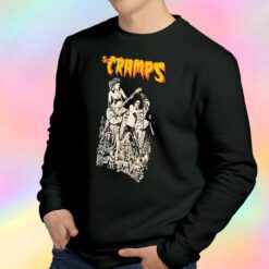 The Cramps Cartoon Group Shot Sweatshirt