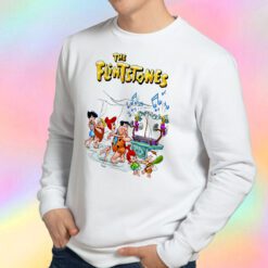 The Flintstones Cartoon Funny Sweatshirt