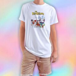 The Flintstones Cartoon Funny T Shirt