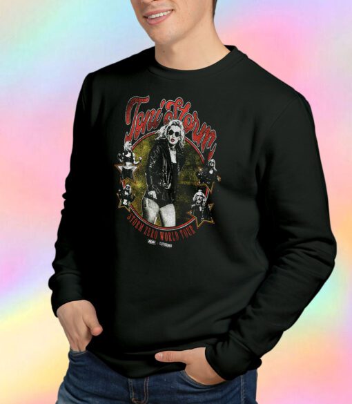 Toni Storm Storm Zero World Tour Aew 2022 Sweatshirt