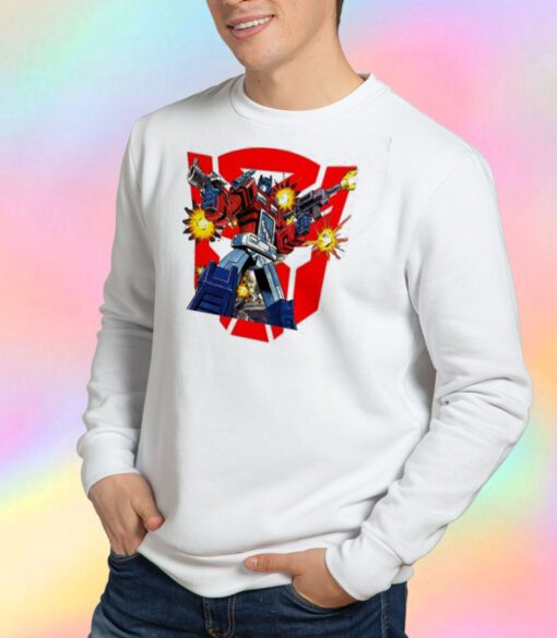 Transformers Cybertron Optimus Prime Sweatshirt