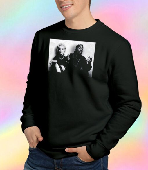 Tupac Marilyn Monroe Vintage Sweatshirt