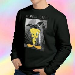 Tweety Sweet Life Looney Tunes Funny Cartoon Sweatshirt