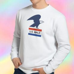 U.S Male Mail Logo And Hilarious Sweatshirt