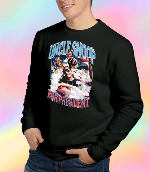 Uncle Dogg For President Vintage Sweatshirt