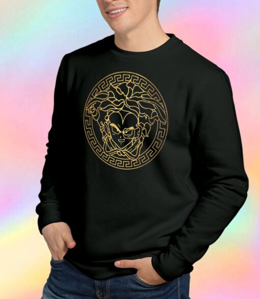 Vegeta Dragon Ball Parody Logo Sweatshirt