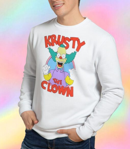 Vintage 1994 Krusty The Clown The Simpsons Sweatshirt