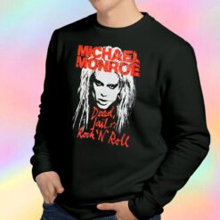 Vintage 90s Michael Monroe Rock Like fck Album Tour Sweatshirt