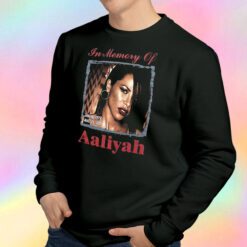 Vintage Aaliyah Try Again Memorial Sweatshirt