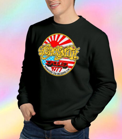 Vintage Aerosmith Boston To Budokan 1997 Sweatshirt