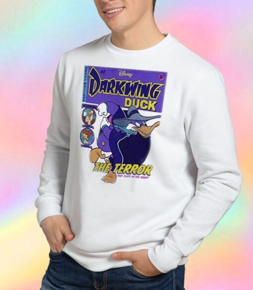 Vintage Darkwing Duck Funny The Terror Tv Show Sweatshirt