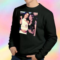 Vintage Lisa Left Eye Lopes X Aaliyah Hip Hop Rap Sweatshirt