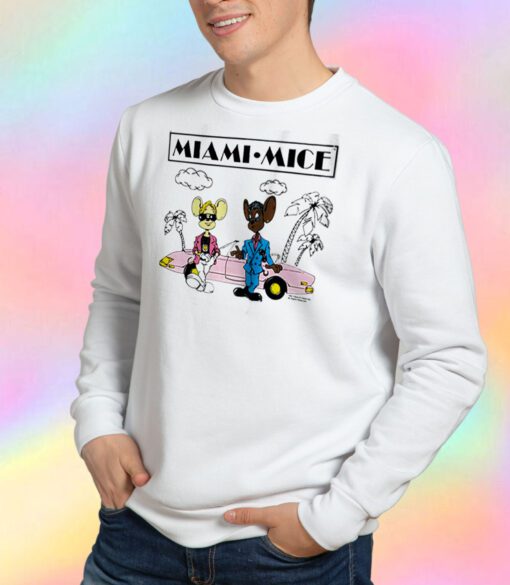 Vintage Miami Mice Parody Miami Vice Sweatshirt