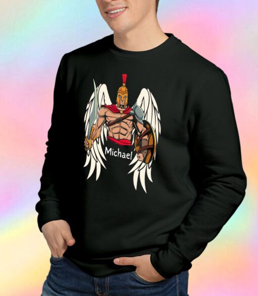 Vintage Michael Spartan Warrior Mascot Sweatshirt