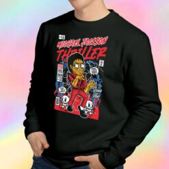 Vintage Michael funko pop Jackson Thriller Music King Sweatshirt