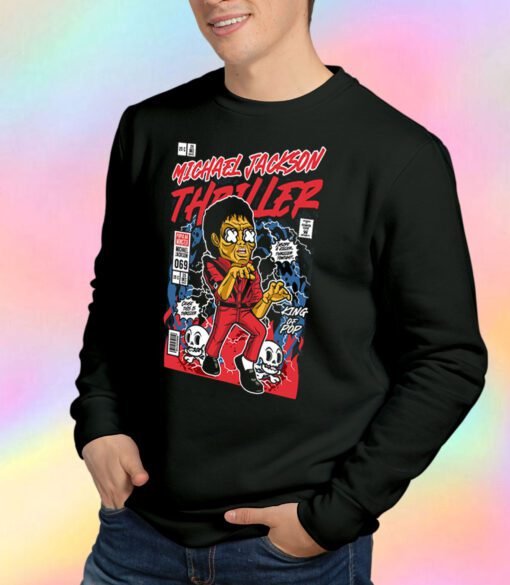 Vintage Michael funko pop Jackson Thriller Music King Sweatshirt