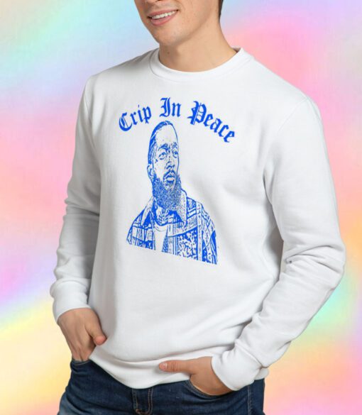 Vintage Nipsey Crip In Peace Sweatshirt