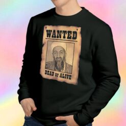 Vintage Osama Bin Laden Wanted Dead or Alive Sweatshirt