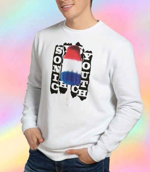 Vintage Sonic Youth Bomb Pop Ice Cream 1991 Sweatshirt