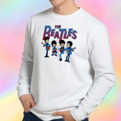 Vintage The BEATLES Saturday Morning Cartoons Show Sweatshirt