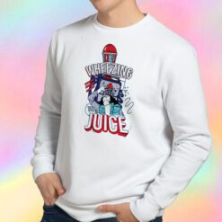 Wheezing The Juice Blue Sky Sweatshirt