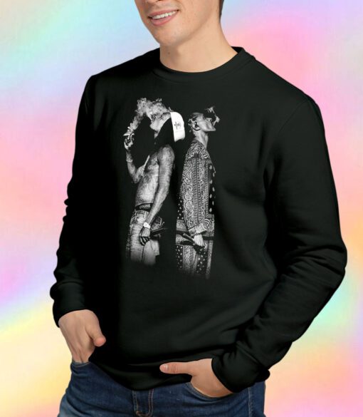 Wiz Khalifa x Snoop Dogg Joint Smoking Sweatshirt