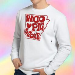 Woo Pig Sooie State Heart Sweatshirt