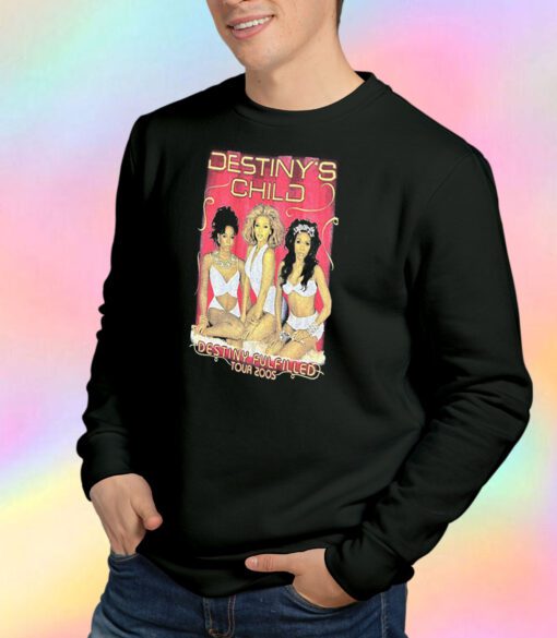 vintage Destiny's Child Fulfilled Tour 2005 Sweatshirt